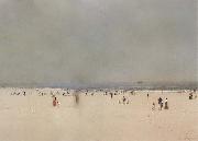 Atkinson Grimshaw Sand,Sea and Sky A Summer Fantasy Spain oil painting artist